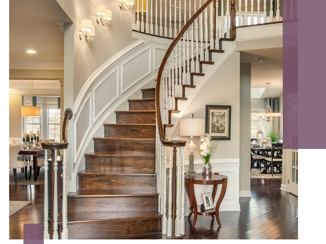 Изготовление лестниц под ключ в Усинске — металлокаркас и отделка