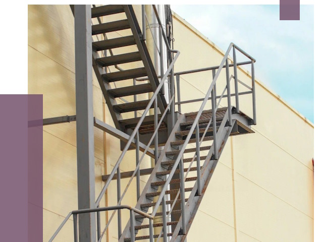 Пожарные лестницы в Усинске от 12286 руб. — монтаж и продажа | ПРОЛЁТ-Снс