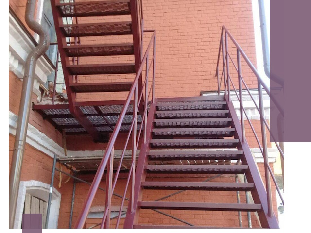 Демонтаж пожарных лестниц быстро и безопасно в Усинске