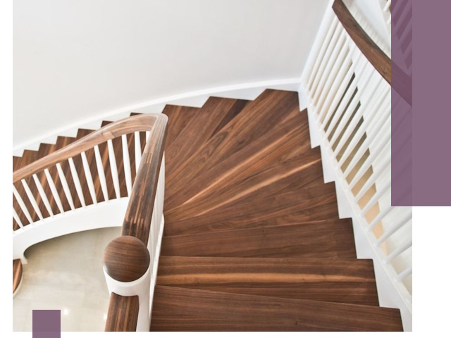 Деревянные лестницы под ключ в Усинске — изготовление и монтаж