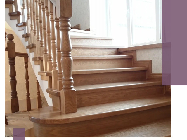 Реставрация деревянных лестниц в Усинске — качественно и быстро