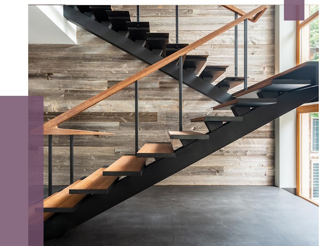 Металлические лестницы в Усинске от 189403 руб. 