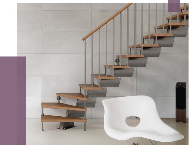 Монтаж модульных лестниц в Усинске от 6348 руб. 