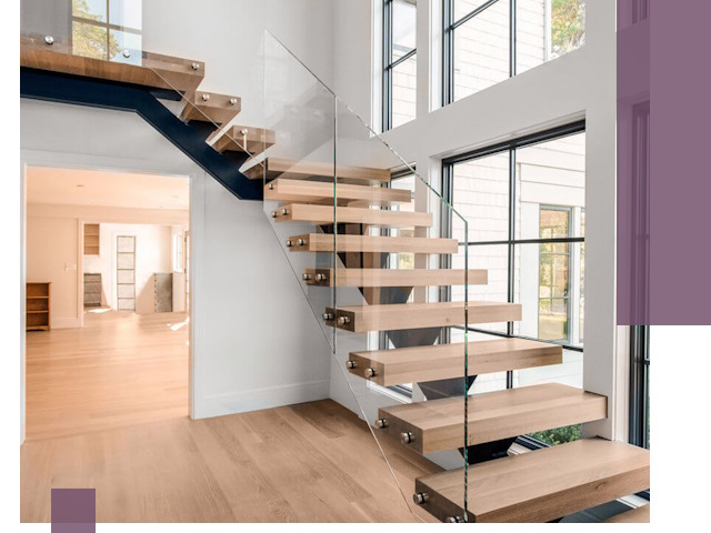 Монтаж модульных лестниц в Усинске: срок, качество, гарантия