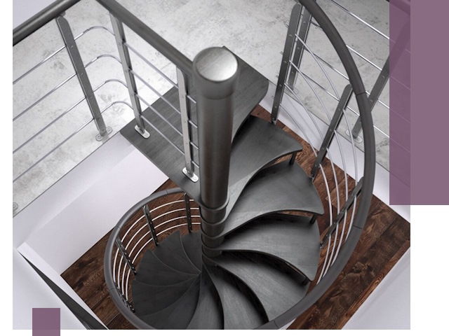 Демонтаж винтовых лестниц в Усинске — быстро и безопасно