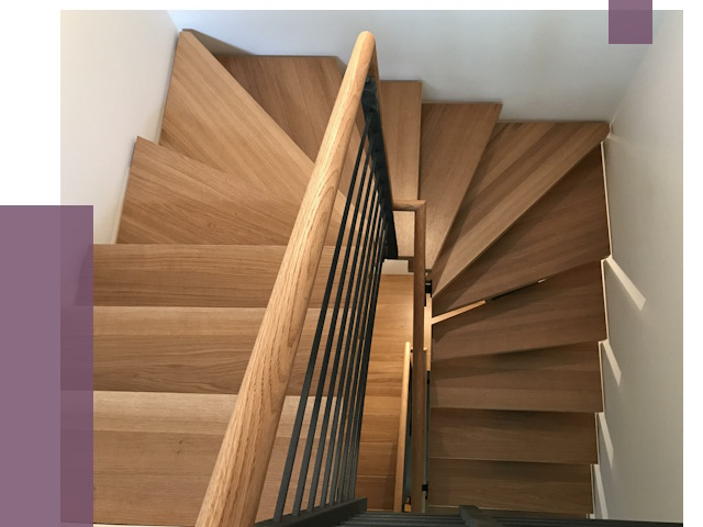 П-образные лестницы в Усинске под ключ от 48631 руб. | ПРОЛЁТ-Снс