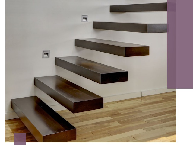 Консольные лестницы под ключ в Усинске: изготовление и монтаж