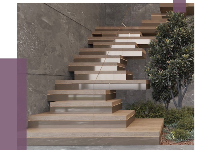 Современные лестницы в Усинске от 13821 руб. | ПРОЛЁТ-Снс