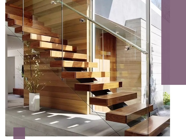 Современные лестницы на заказ в Усинске — изготовление и монтаж