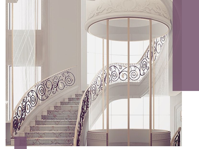 Элитные лестницы на заказ высокого класса в Усинске