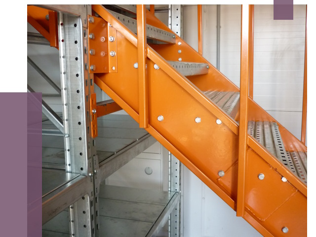 Лестницы для склада в Усинске от 76785 руб. — решения | ПРОЛЁТ-Снс