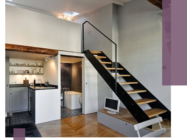 Лестницы на антресоль под ключ в Усинске — изготовление и монтаж