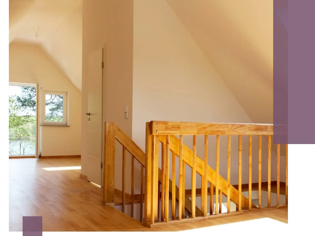 Мансардные лестницы на заказ в Усинске — монтаж и изготовление