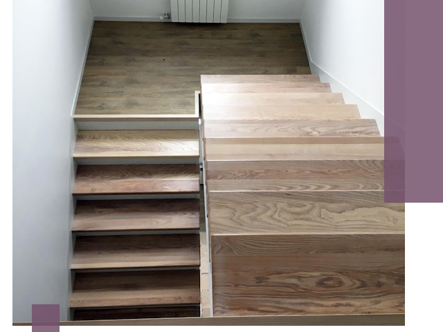 Тонировка лестниц в Усинске: качественно и долговечно