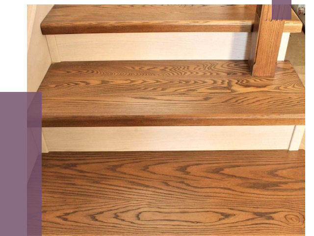 Буковые лестницы под ключ в Усинске от 12542 руб.