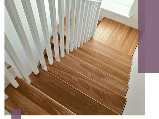 Лестницы из бука в Усинске: изготовление, монтаж и демонтаж