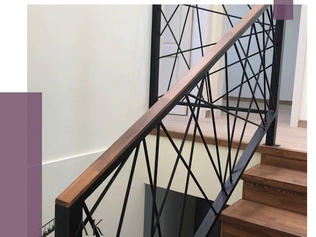 Перила и ограждения в Усинске от 7679 руб. под ключ | ПРОЛЁТ-Снс