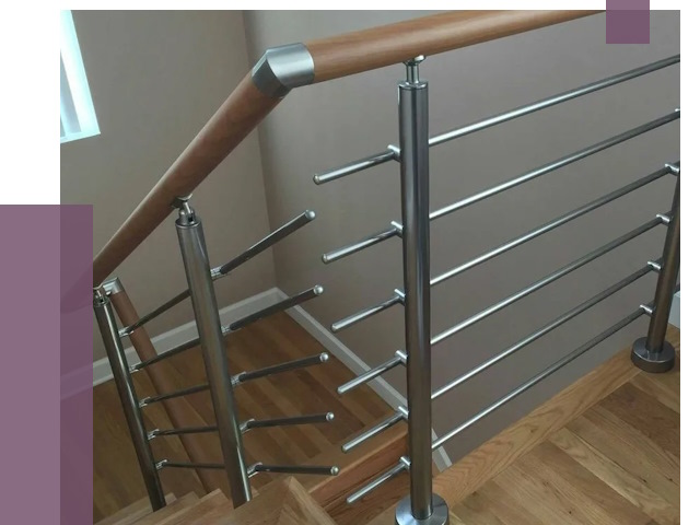 Изготовление перил в Усинске от 4607 руб. — перила на заказ | ПРОЛЁТ-Снс