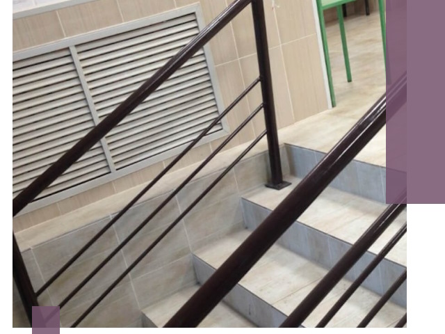 Изготовление перил из металла под ключ в Усинске