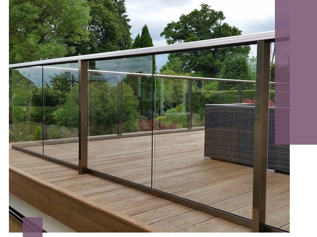 Алюминиевые перила на заказ в Усинске — монтаж и гарантия