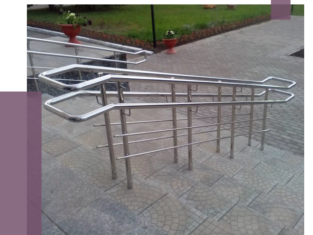 Перила для инвалидов в Усинске от 7597 руб. под ключ | ПРОЛЁТ-Снс