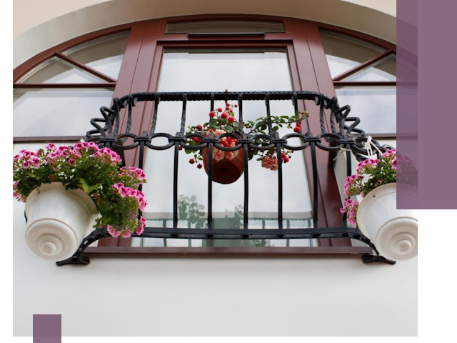 Изготовление и монтаж французских балконов в Усинске