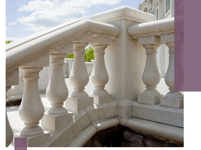 Балюстрады из металла и камня под ключ в Усинске