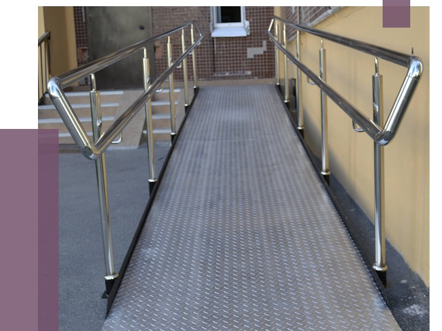 Пандусы в Усинске от 12286 руб. — установка для инвалидов | ПРОЛЁТ-Снс