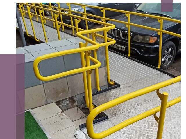 Изготовление пандусов в Усинске от 14845 руб. на заказ | ПРОЛЁТ-Снс