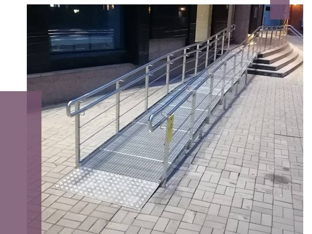 Ремонт пандусов в Усинске — восстановление от 8702 руб.