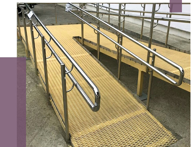 Пандусы для инвалидов в Усинске под ключ от 17917 руб. — ПРОЛЁТ-Снс