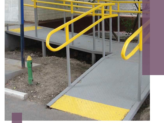 Монтаж пандусов для инвалидов в Усинске — быстро и качественно