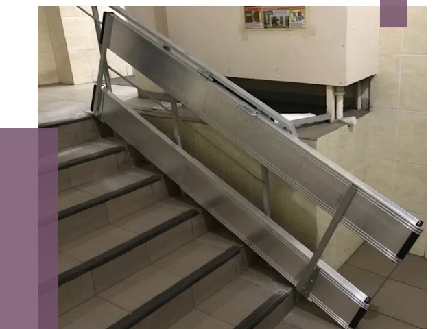 Откидные пандусы в Усинске от 6655 руб. — купить | ПРОЛЁТ-Снс