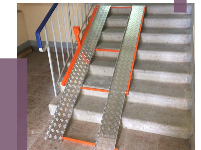 Демонтаж откидных пандусов в Усинске от 4300 руб. | ПРОЛЁТ-Снс