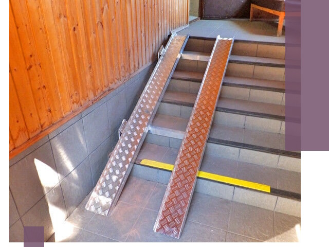 Складные пандусы под заказ и монтаж в Усинске