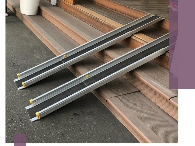 Телескопические пандусы под ключ в Усинске — изготовление и монтаж