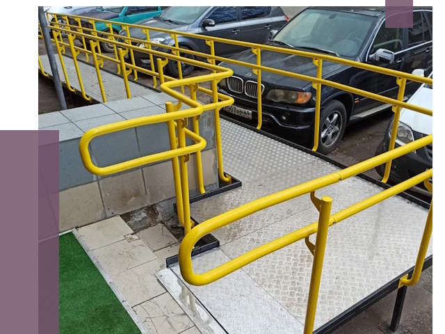 Стационарные пандусы в Усинске от 12286 руб. | ПРОЛЁТ-Снс