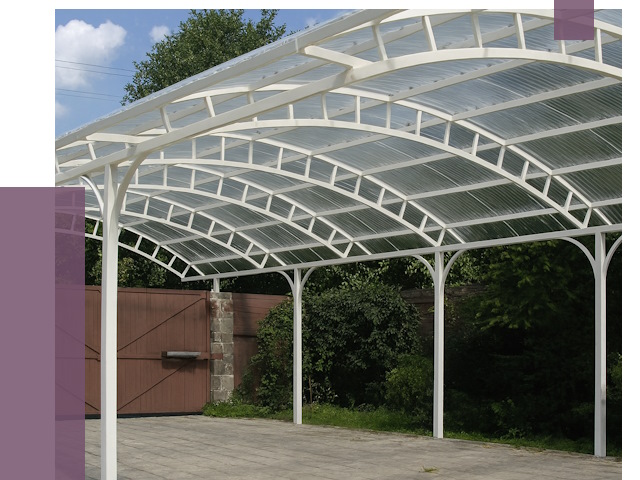 Изготовление навесов в Усинске от 14845 руб. за м² — ПРОЛЁТ-Снс