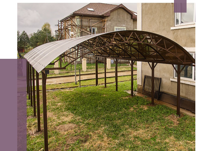 Демонтаж навесов в Усинске от 4607 руб. — разборка и вывоз | ПРОЛЁТ-Снс