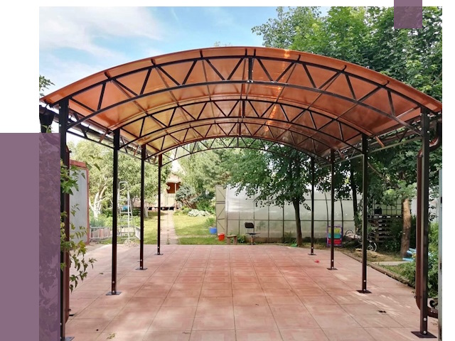 Ремонт навесов в Усинске от 8958 руб. | ПРОЛЁТ-Снс