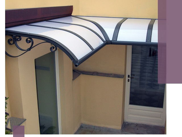 Монтаж козырьков любой сложности в Усинске под ключ