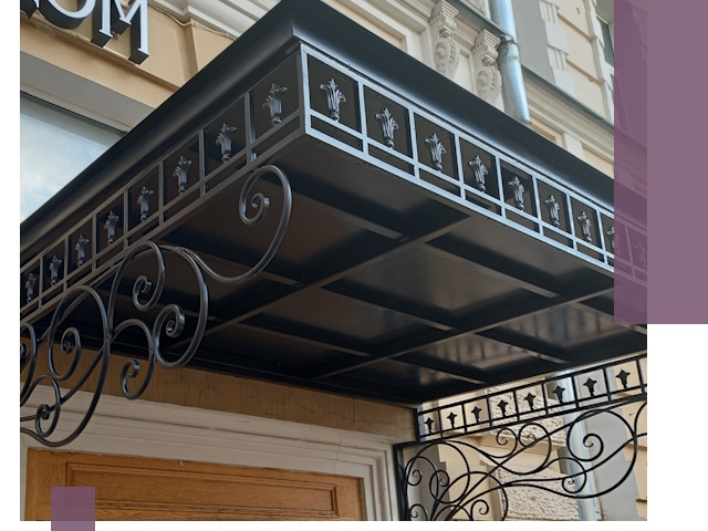 Ремонт козырьков и навесов в Усинске — быстро и качественно