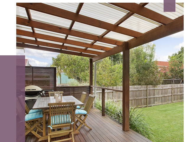 Навесы во двор в Усинске от 12695 руб. — монтаж | ПРОЛЁТ-Снс