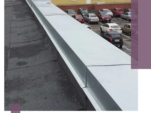 Изготовление парапетов из металла и нержавейки в Усинске