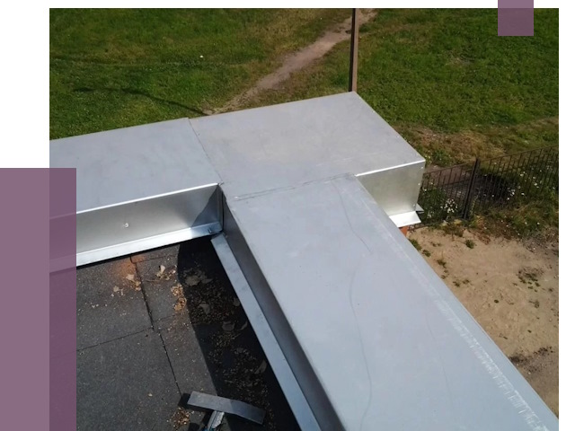 Оцинкованные парапеты в Усинске от 8037 руб.  | ПРОЛЁТ-Снс