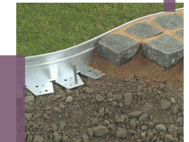 Металлические бордюры в Усинске от 4300 руб. 