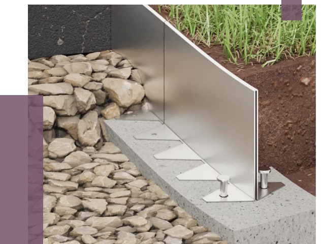 Изготовление металлических бордюров в Усинске от 7679 руб. | ПРОЛЁТ-Снс