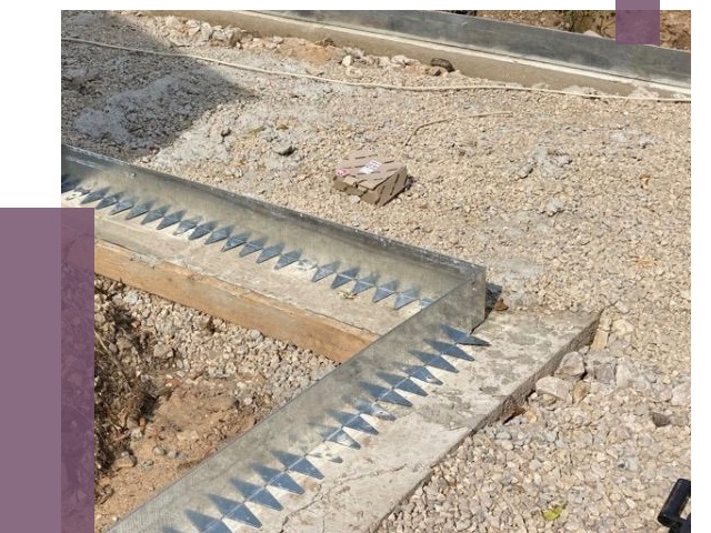 Нержавеющие бордюры в Усинске от 4812 руб. под ключ | ПРОЛЁТ-Снс