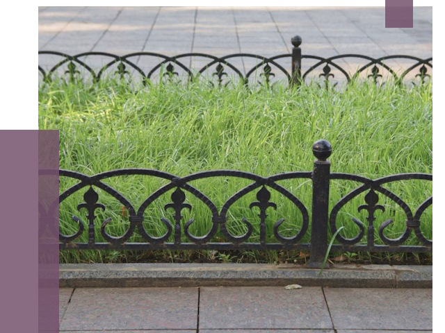 Декоративные металлические бордюры в Усинске от 4300 руб.