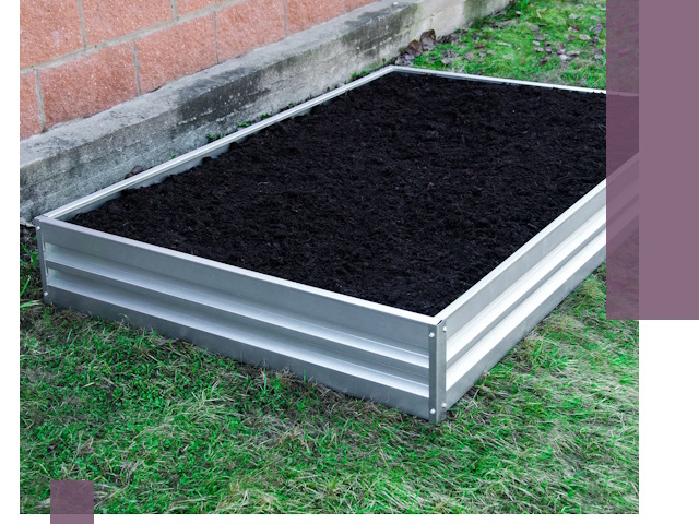 Металлические бордюры для грядок в Усинске: прочность и аккуратность